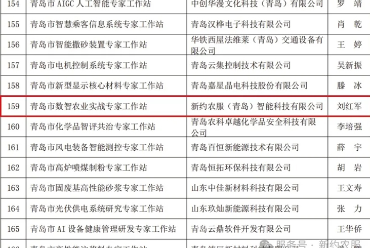 【智·闻】新约农服：数智农业新征程，携手专家创辉煌